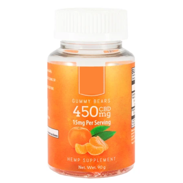 Gummy Bears CBD 450mg sabor mandarina